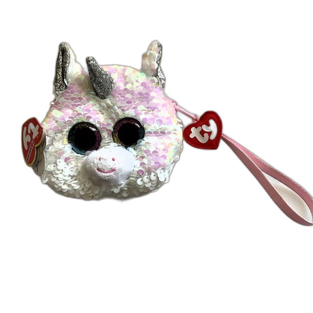 TY Fashon Flippy Sequin Wristlet Diamond The Unicorn NWT